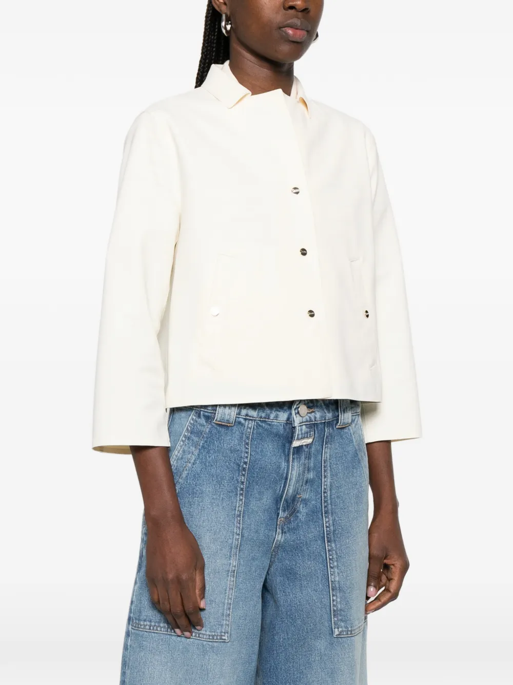  Herno Buttoned Pocket Jacket - Neutrals 