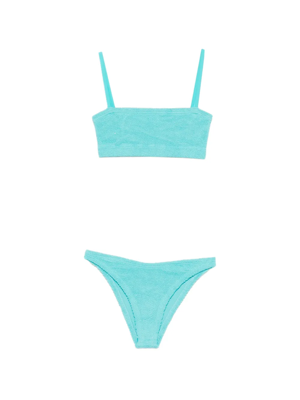 Hunza G square-neck bikini - Blu