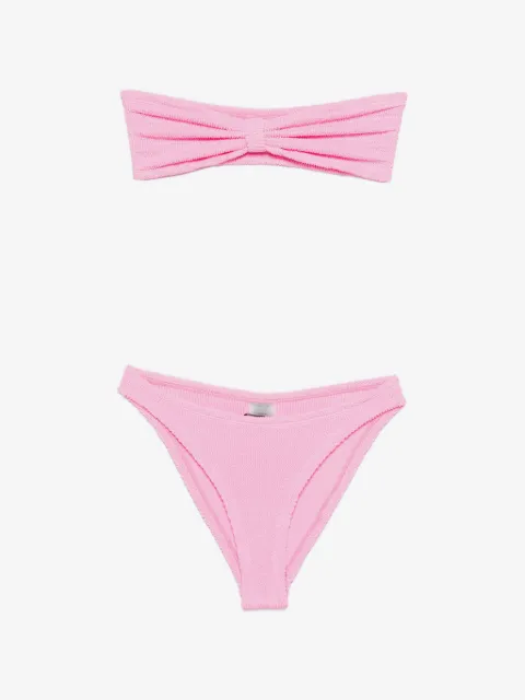 Hunza G strapless bikini