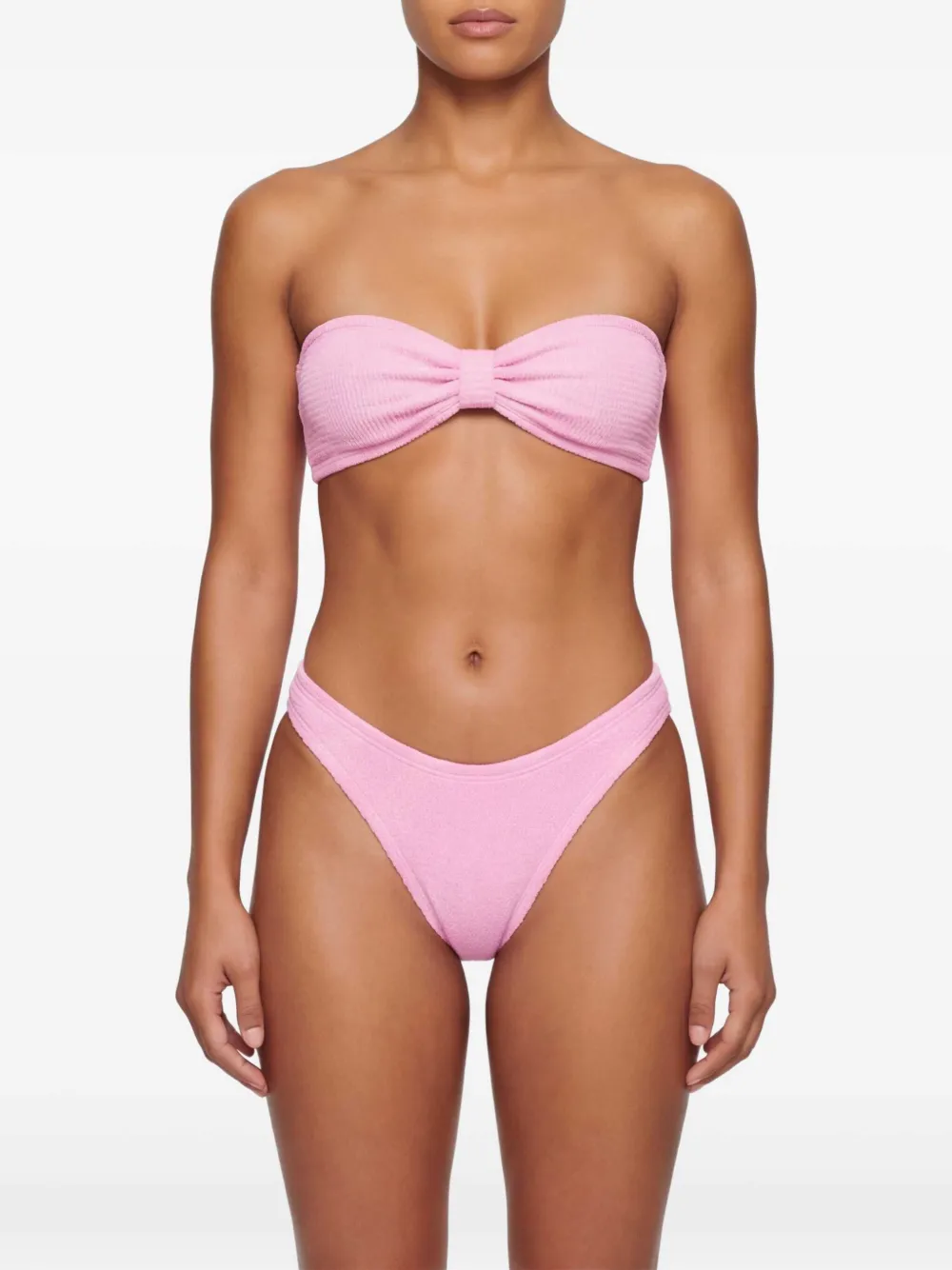 Hunza G Strapless bikini Roze