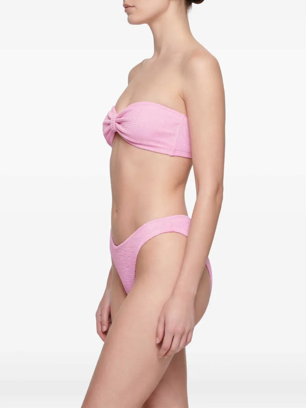 Hunza G Strapless bikini Roze