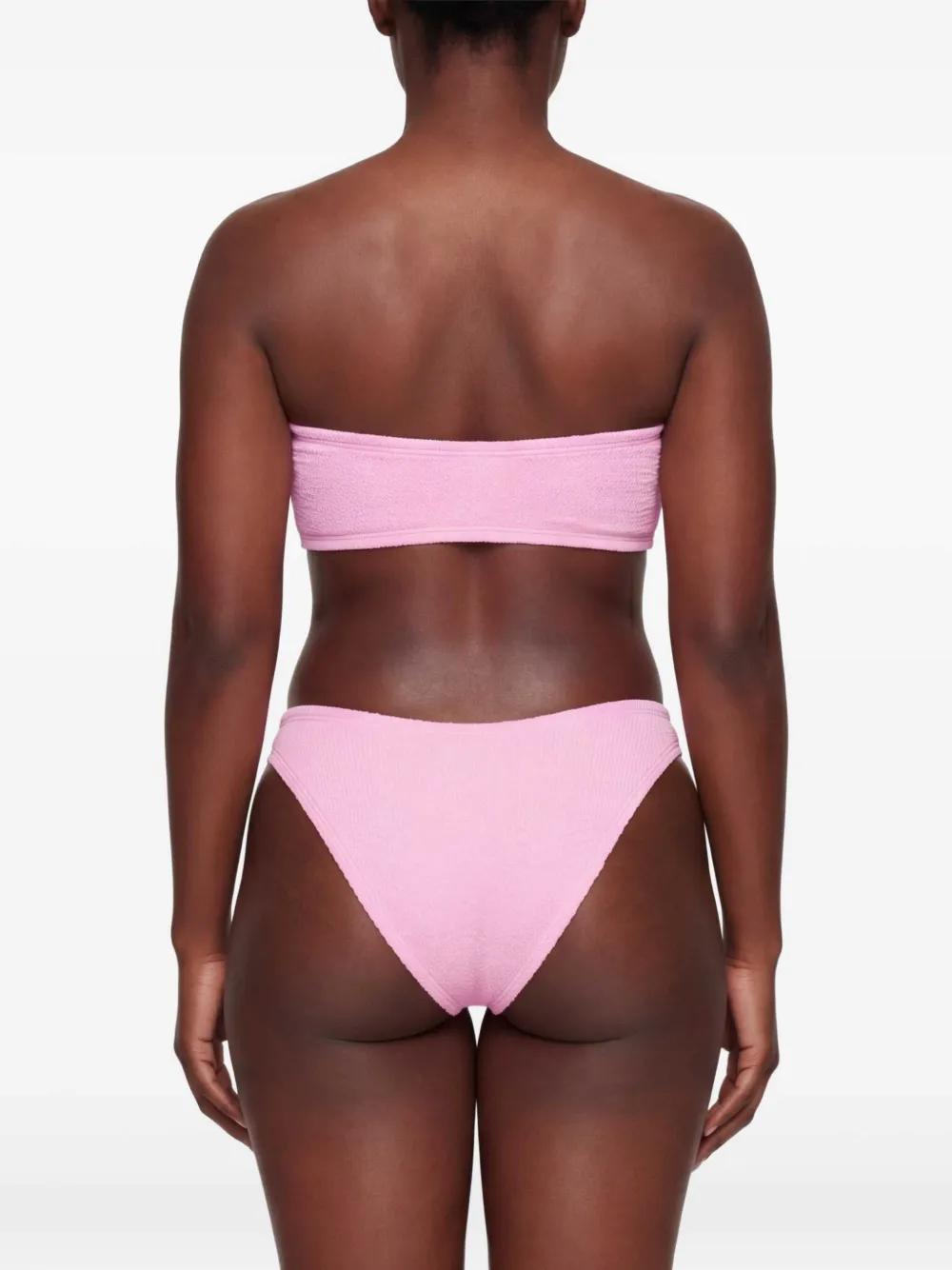 Hunza G Strapless bikini Roze