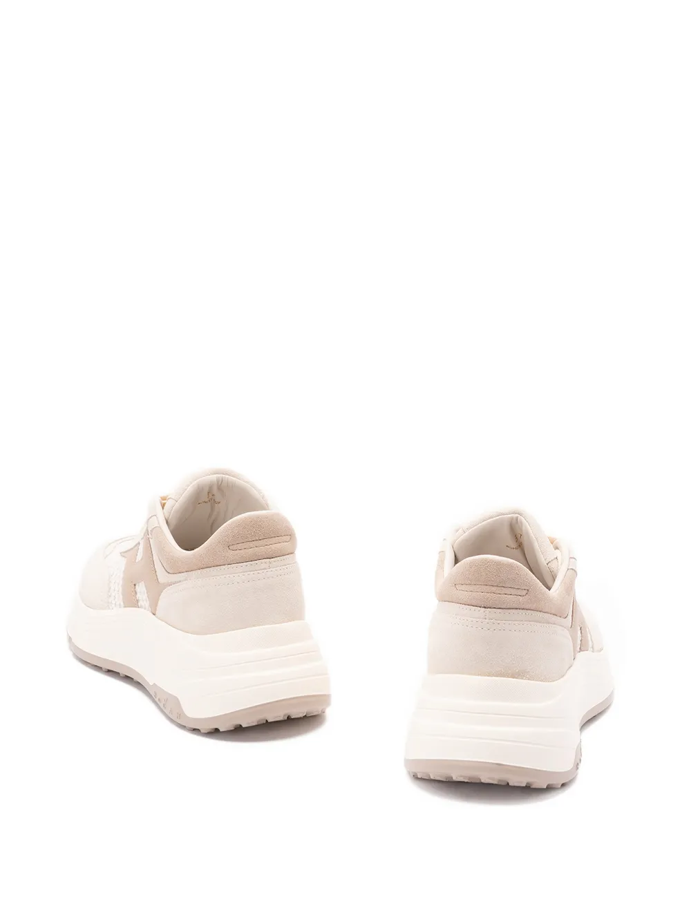 Hogan Hi-Fi platform sneakers Beige