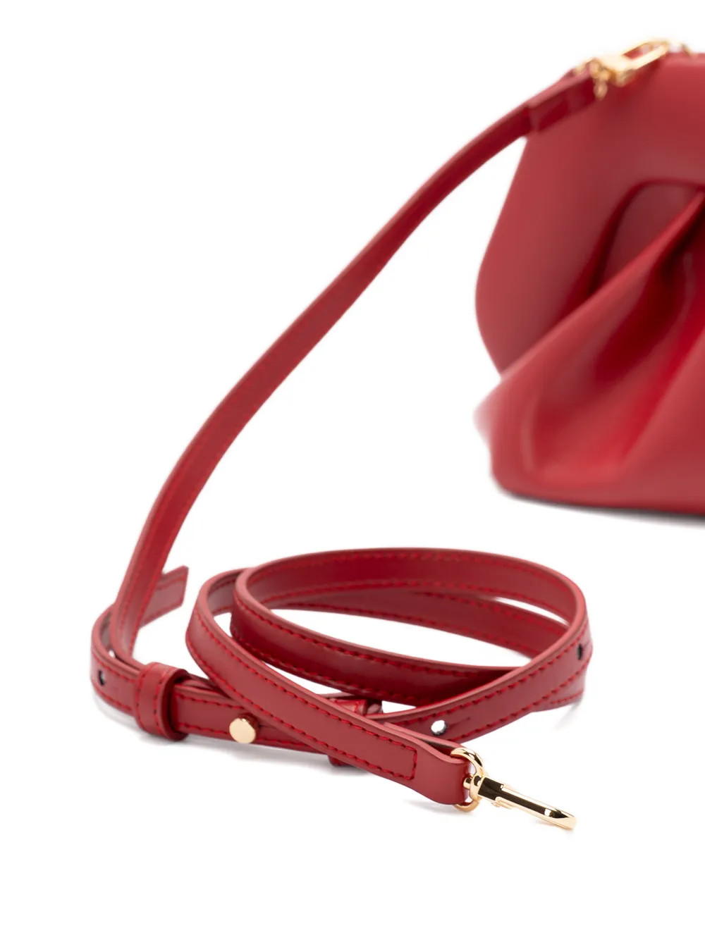 Themoirè Bios kleine clutch Rood