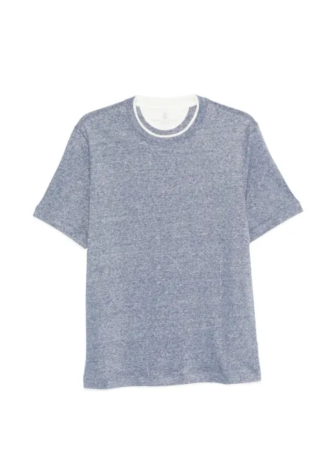 Brunello Cucinelli trimmed T-shirt