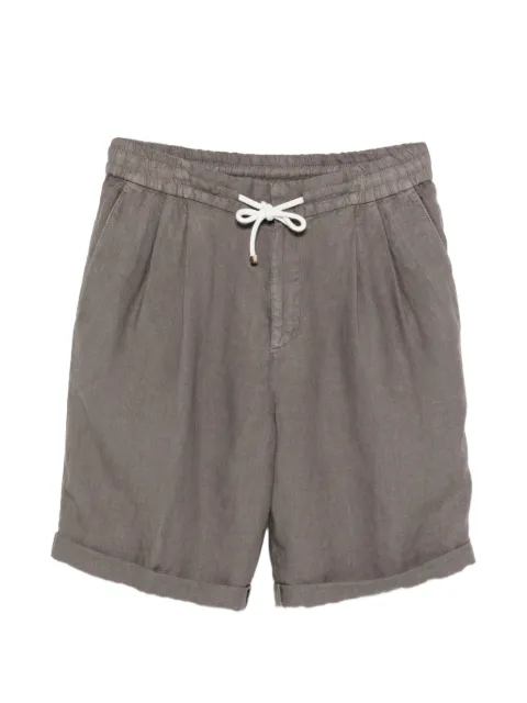 Brunello Cucinelli drawstring cuffed shorts