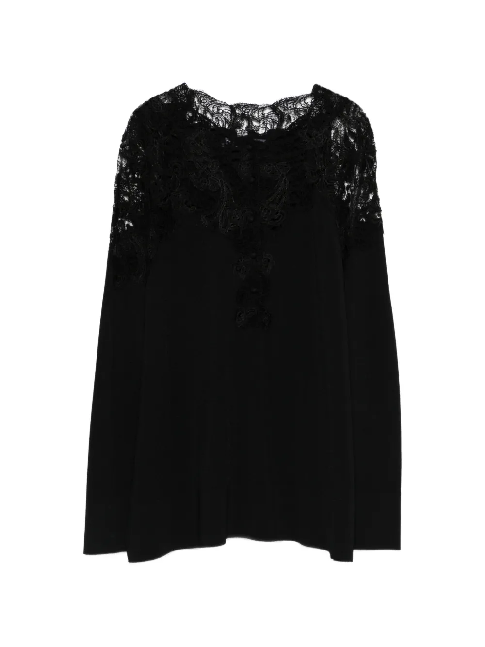 Ermanno Scervino lace blouse - Nero