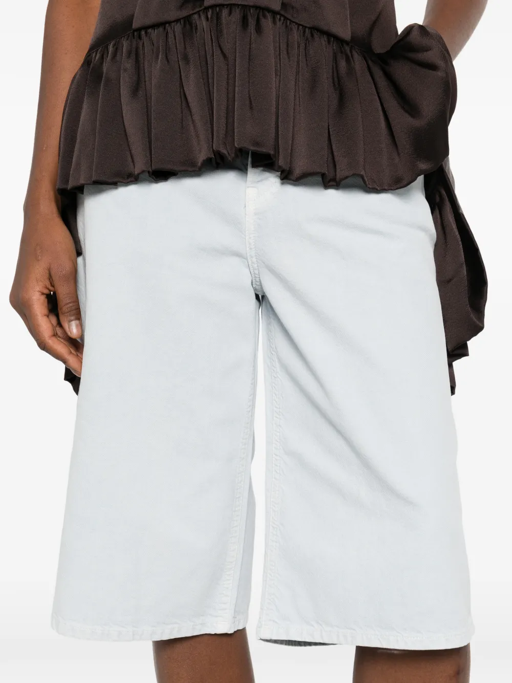 Haikure New Becky Twill shorts met 45 zakken Blauw