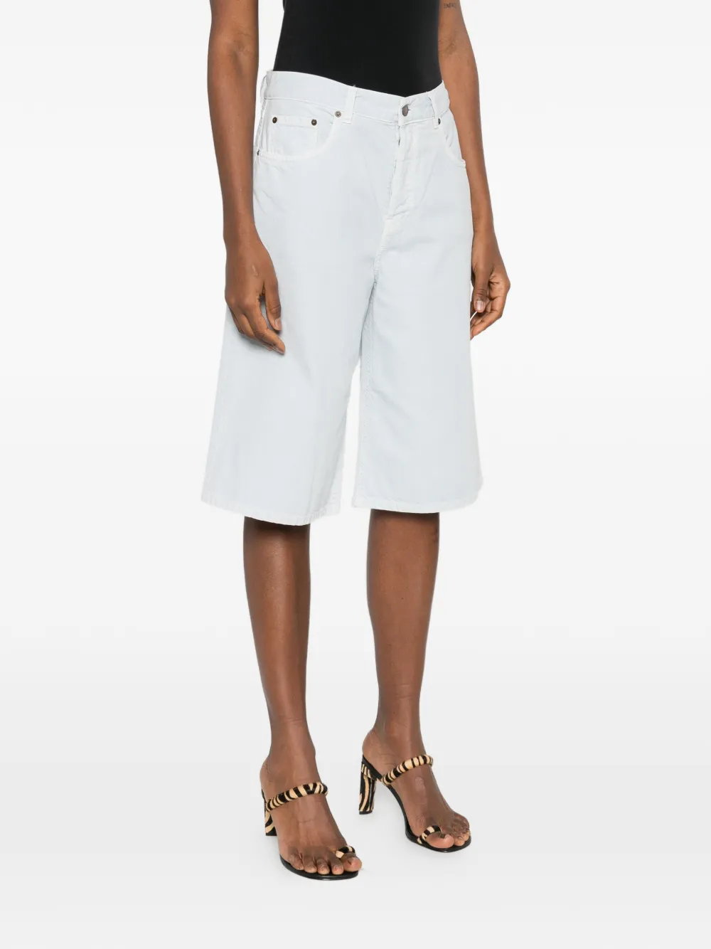 Haikure New Becky Twill shorts met 45 zakken Blauw