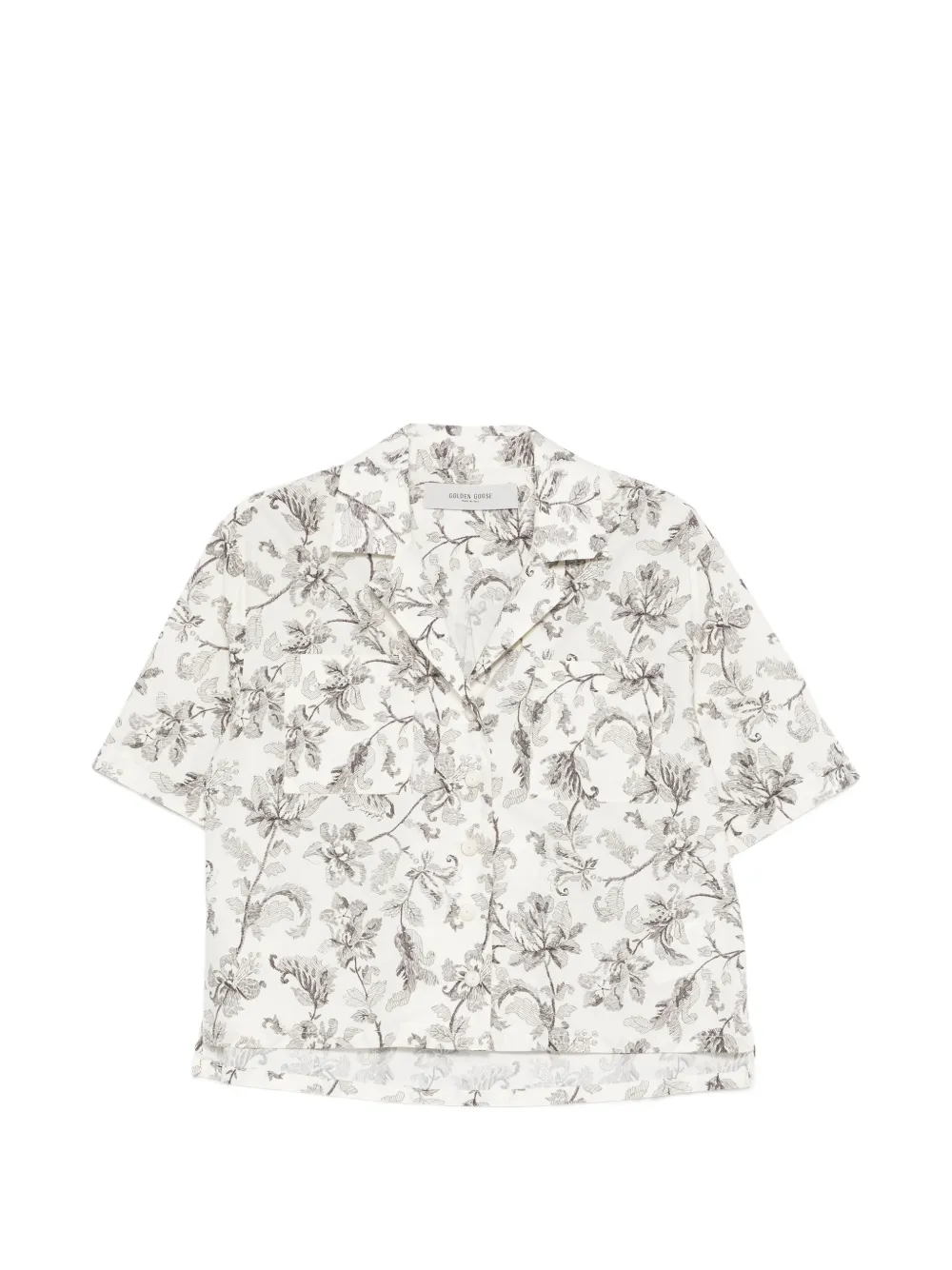 Golden Goose floral-print shirt - Neutrals