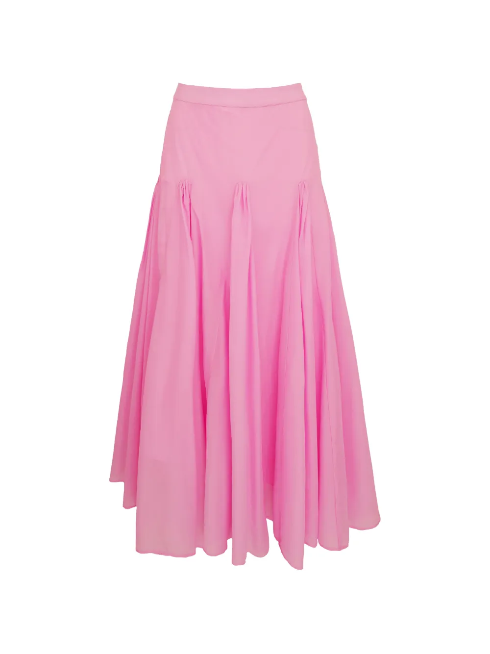 AZEEZA Sienna pleated midi skirt - Rosa