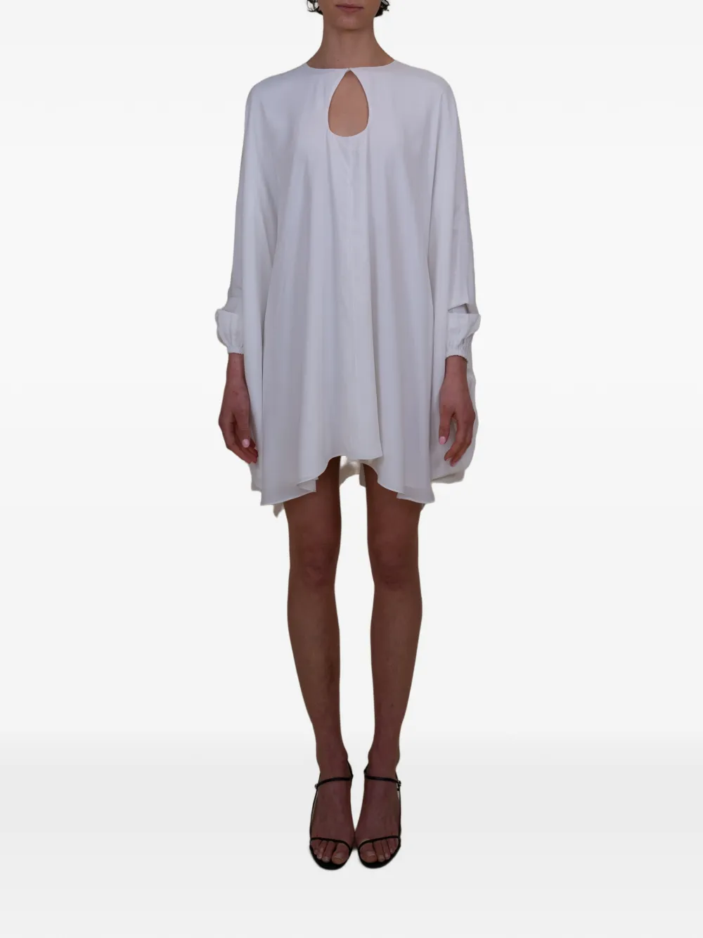 AZEEZA Naya cut-out mini dress - Bianco