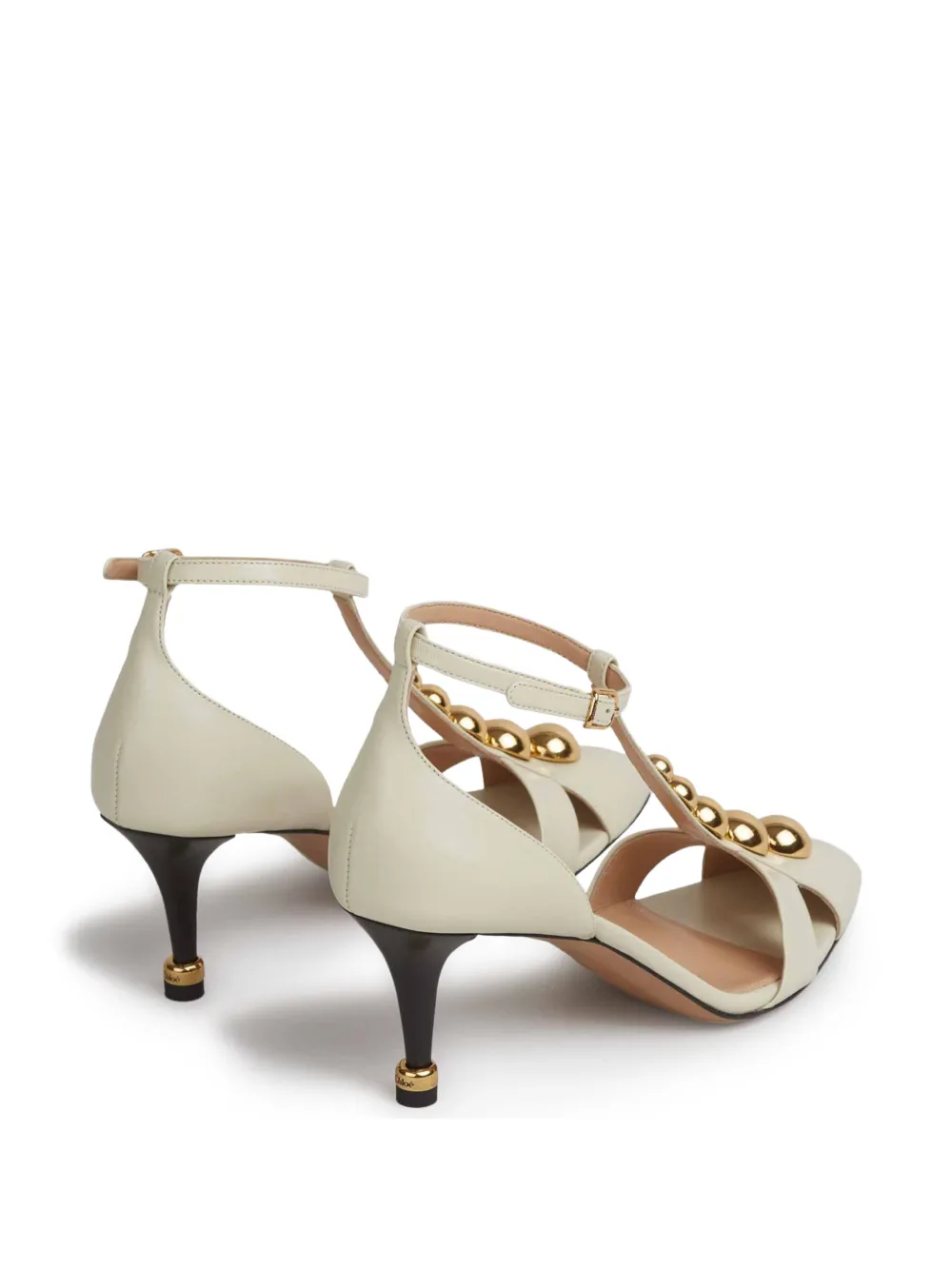  Chloé Cleia Heeled Pumps - Neutrals 
