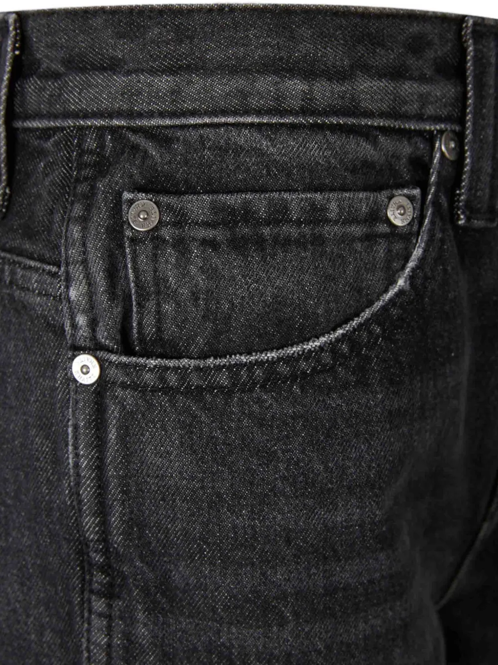 KHAITE Farley jeans Zwart