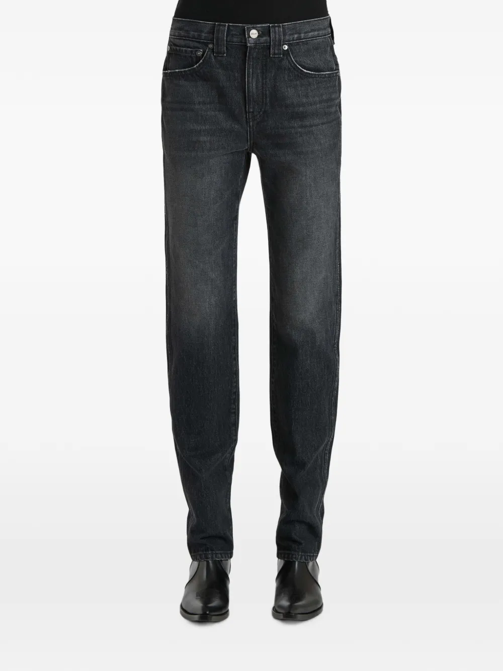 KHAITE Farley jeans Zwart