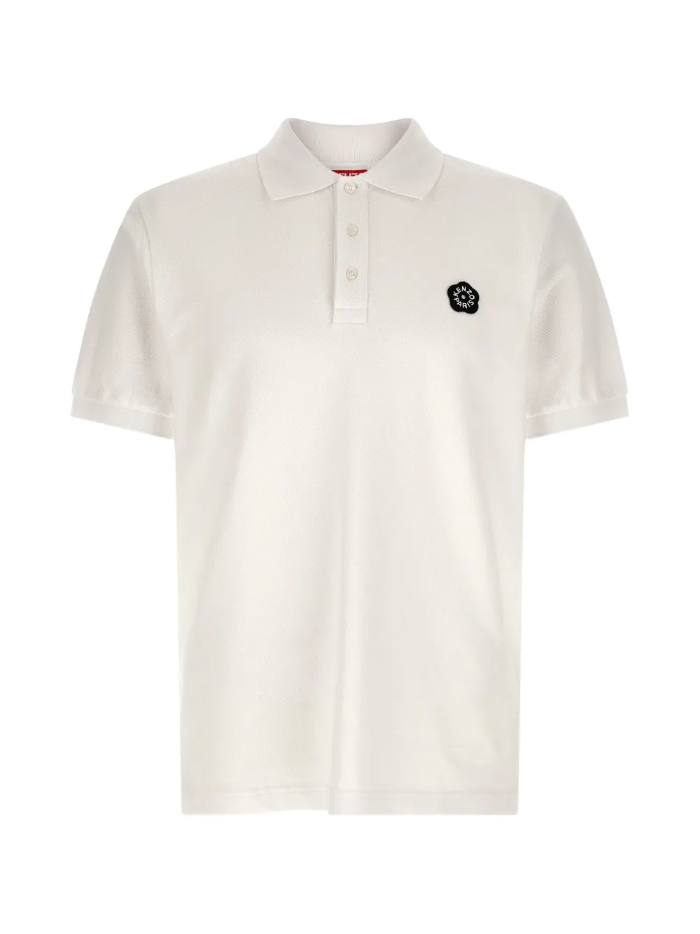 Kenzo Boke Flower 2.0 logo-detail polo shirt - Bianco