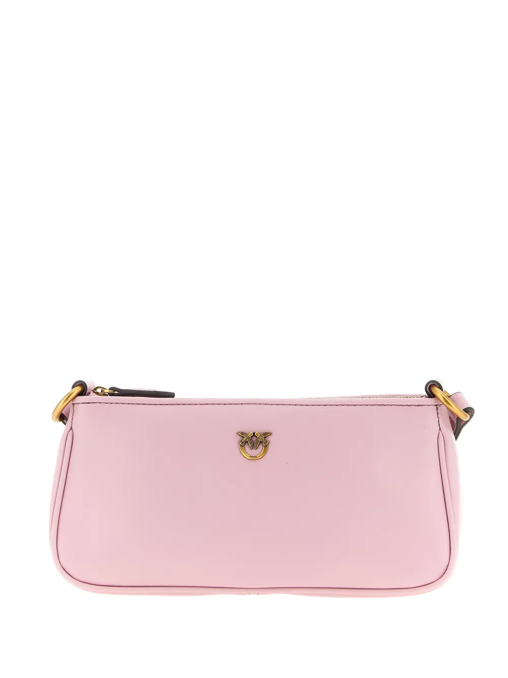 PINKO mini half moon cross body bag - Rosa