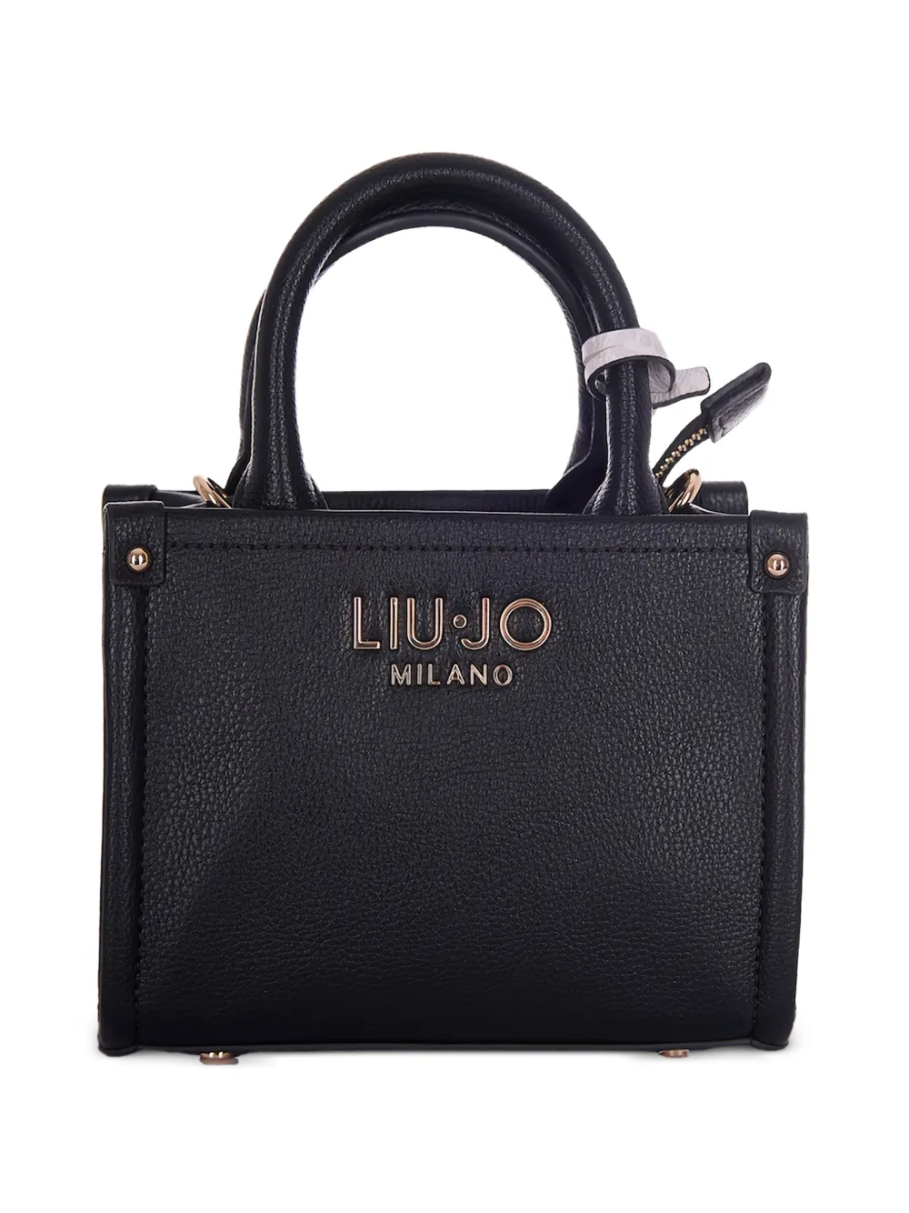 LIU JO Mini-Tasche mit Anhänger - Schwarz
