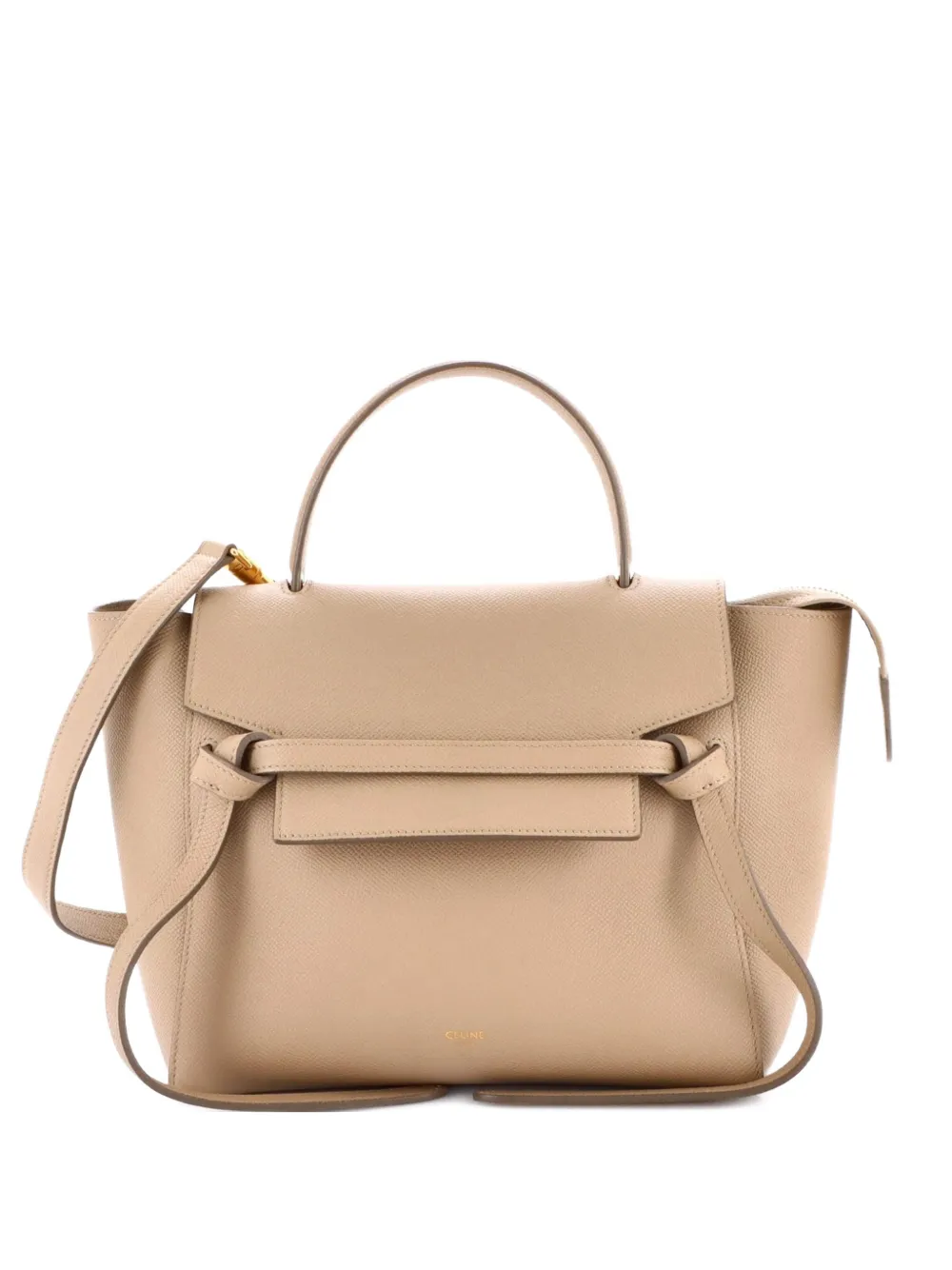 Celine Pre-Owned Borsa a tracolla micro in pelle - Toni neutri