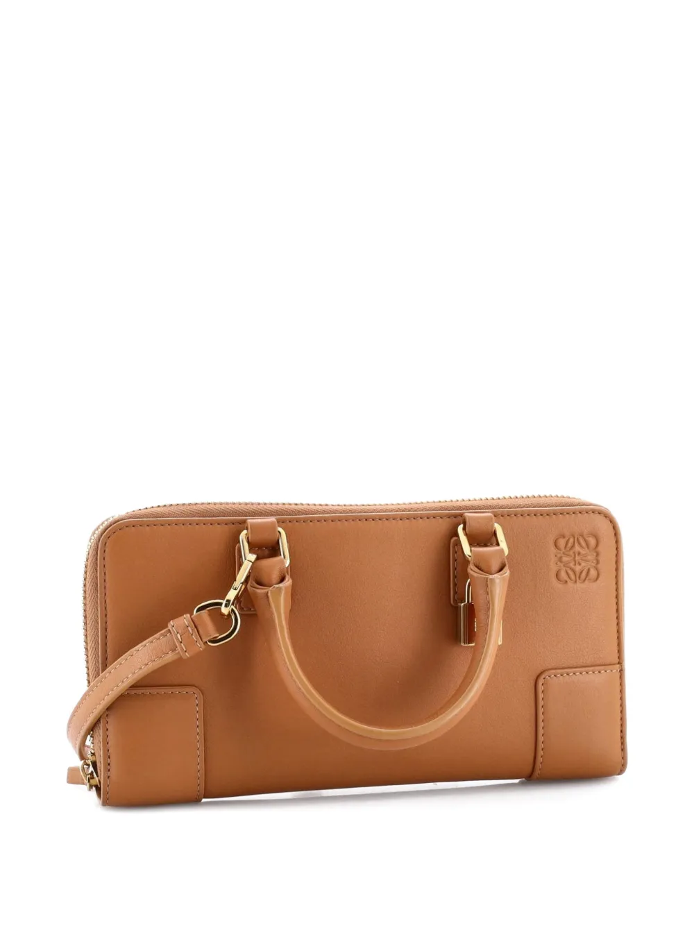 Amazona Pouch Leather Crossbody Bag