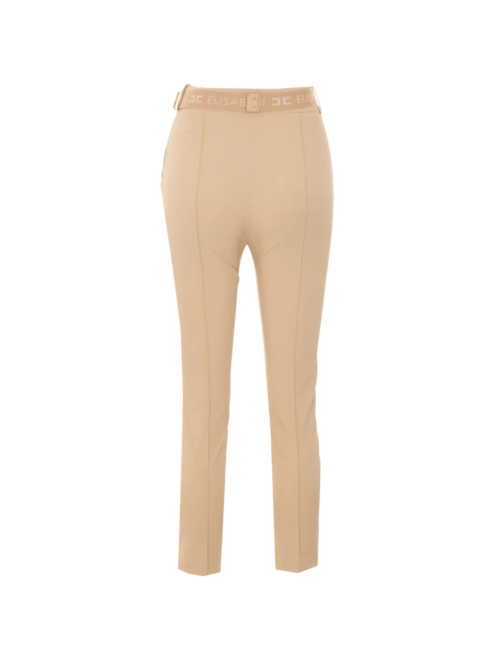Elisabetta Franchi belt trousers - Beige