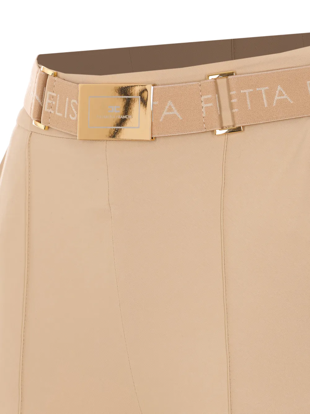  Elisabetta Franchi Belt Trousers - Neutrals 