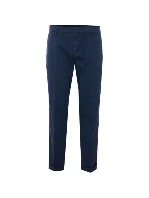 DONDUP button closure cuffed trousers