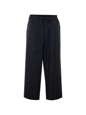 Balenciaga チェック ワイドパンツ | グレー | FARFETCH JP