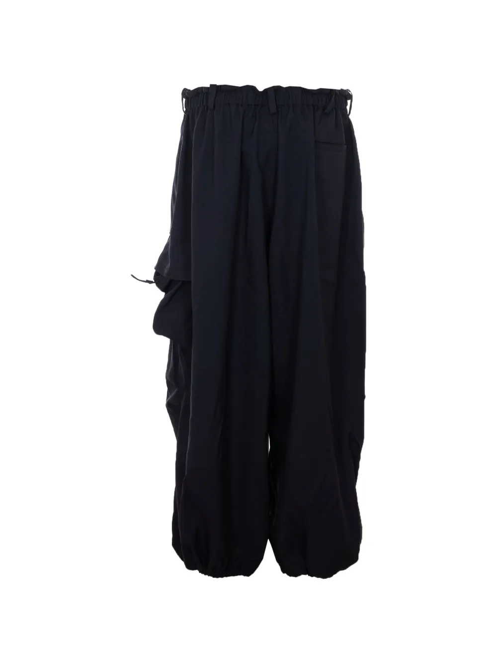 Y-3 elasticated cargo track pants - Zwart