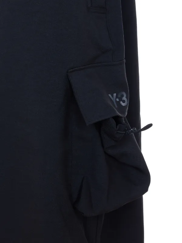 Y-3 Elasticated Cargo Track Pants | Black | FARFETCH