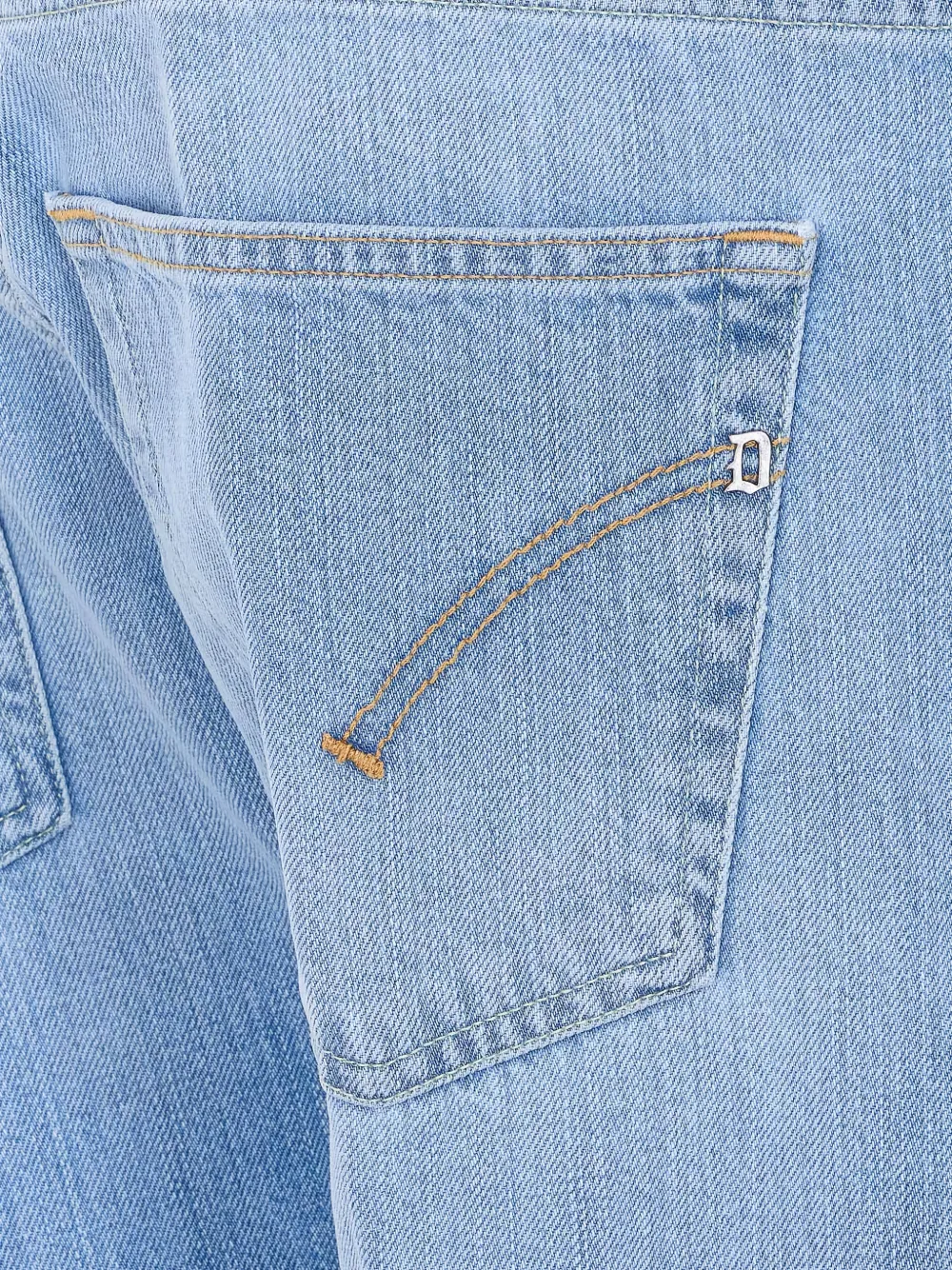  Dondup Button Five-pocket Denim Jeans - Blue 