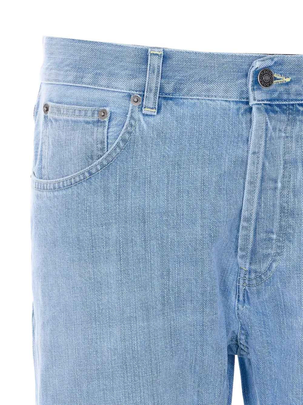 DONDUP Jeans met vijf zakken en knopen Blauw