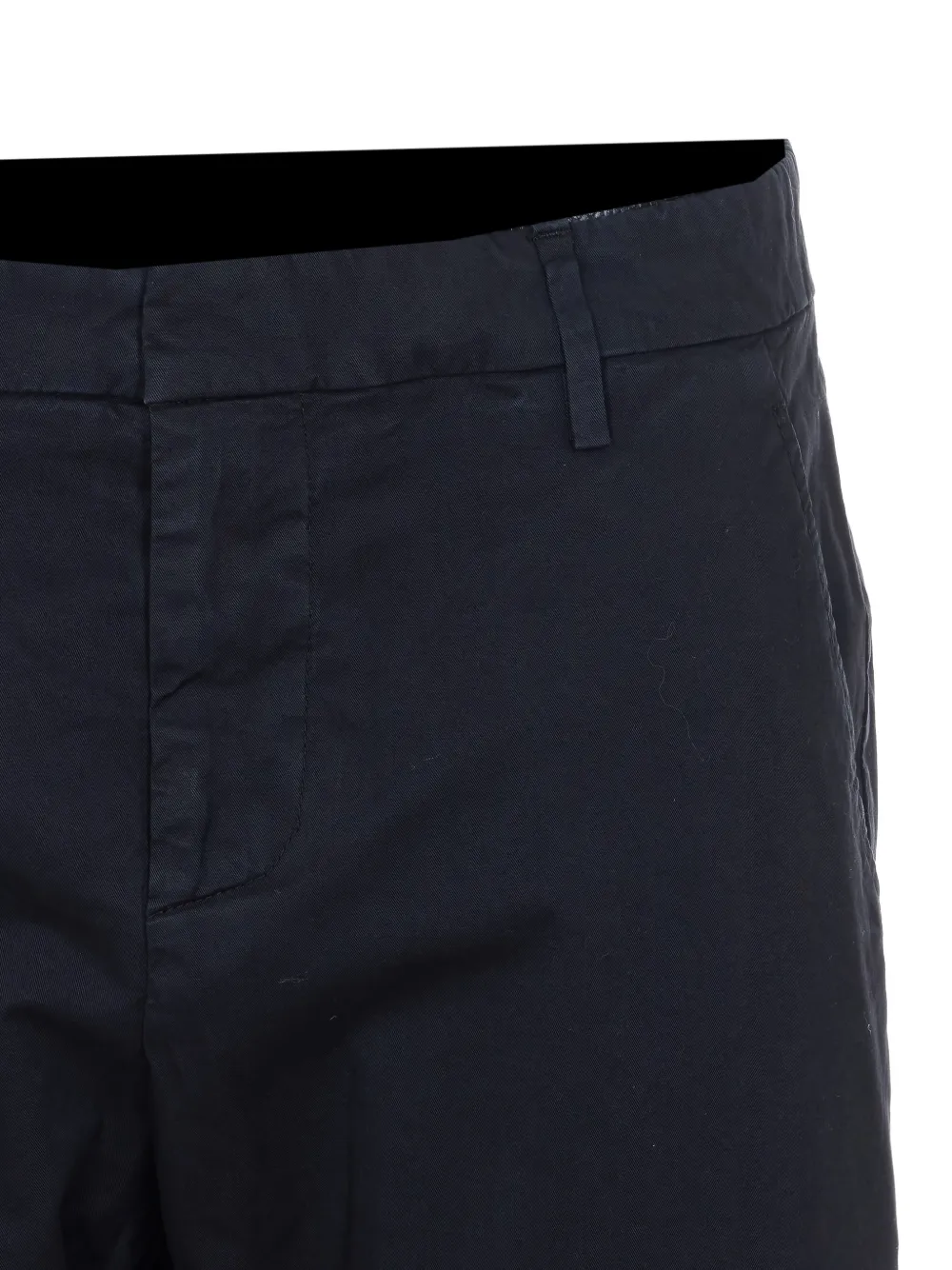 DONDUP Broek met zijzak met knoopsluiting Zwart