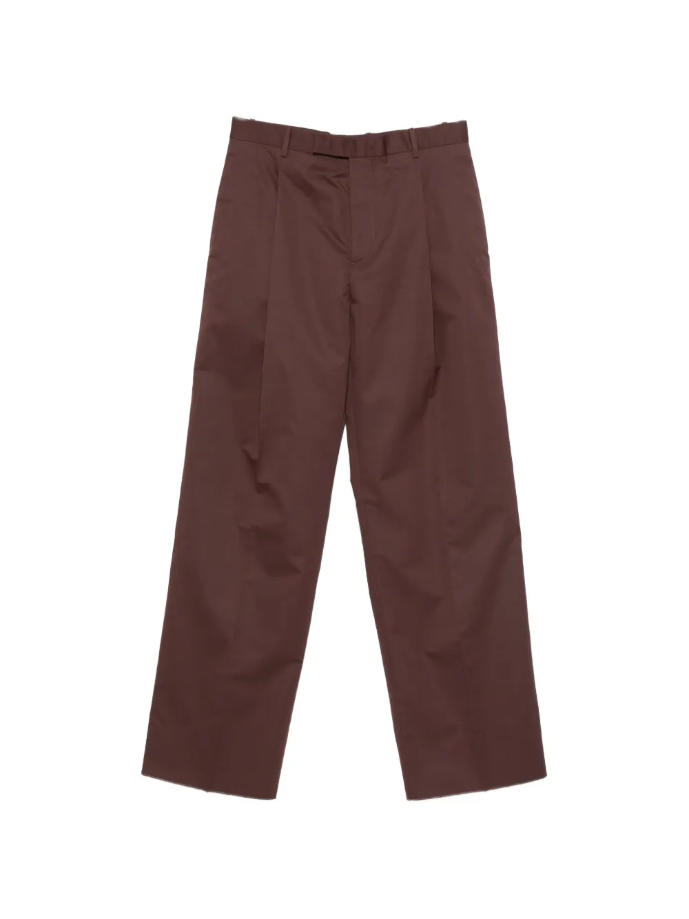 Jil Sander pleated trousers - Marrone