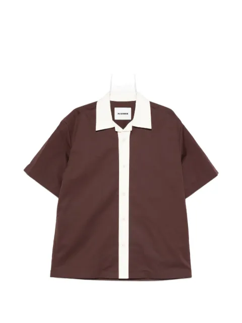 Jil Sander collared short-sleeves shirt