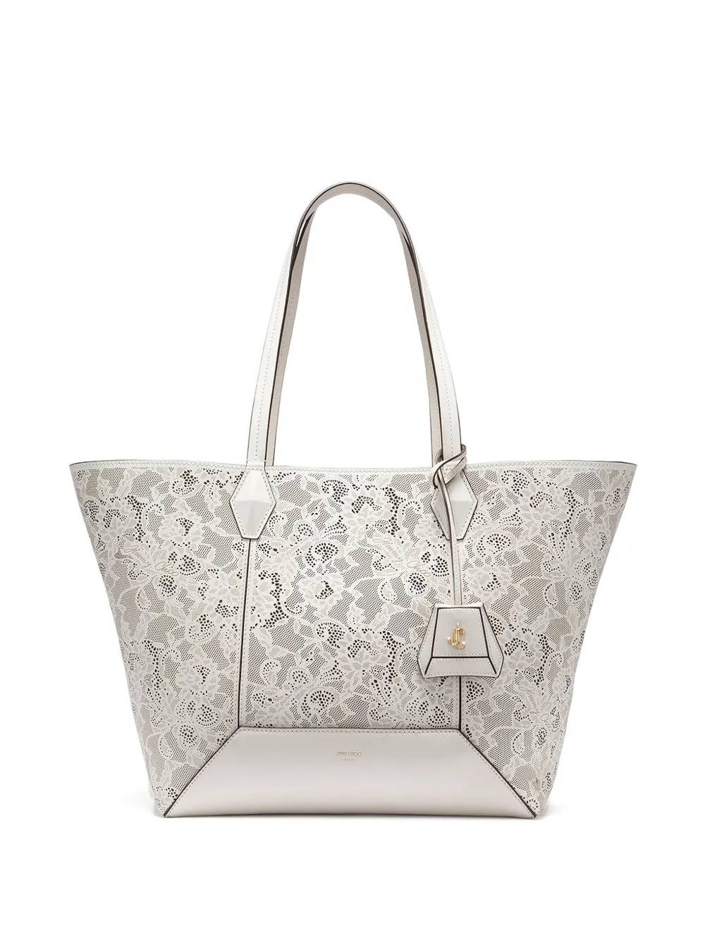 Jimmy Choo medium Diamon tote bag - Nude