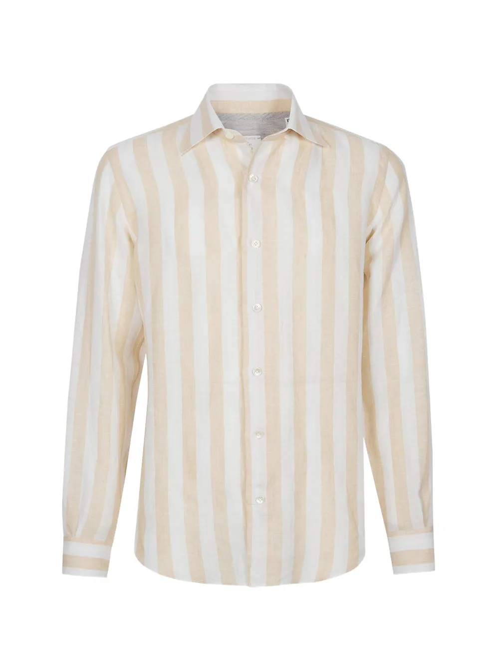 Eleventy long-sleeve striped shirt - Beige