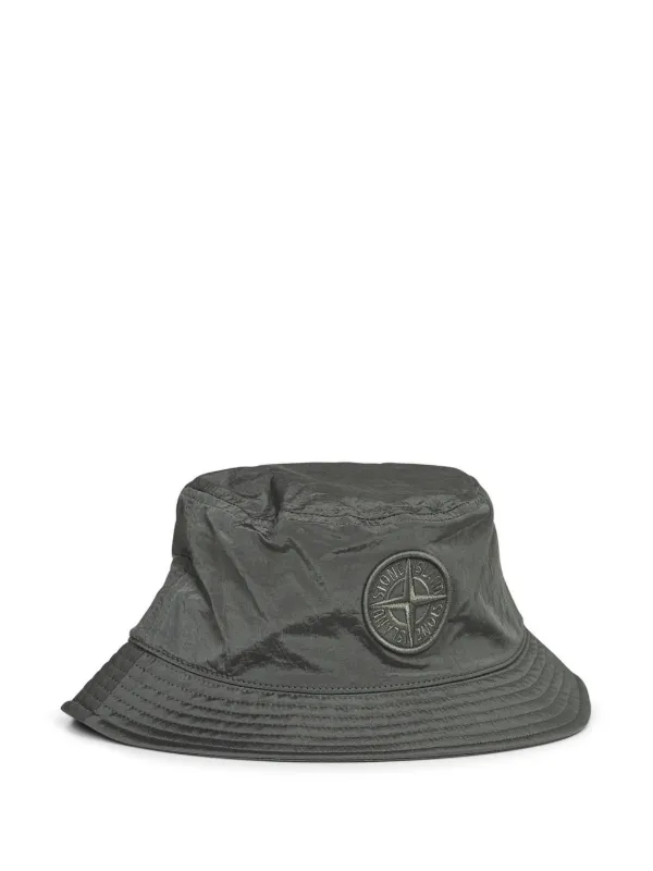 Stone Island バケットハット | グレー | FARFETCH JP