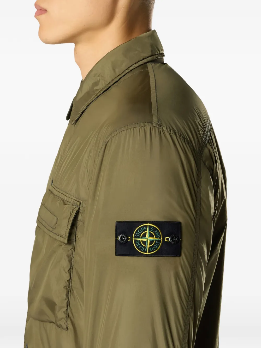 Stone Island チェストポケット ジャケット | グリーン | FARFETCH JP