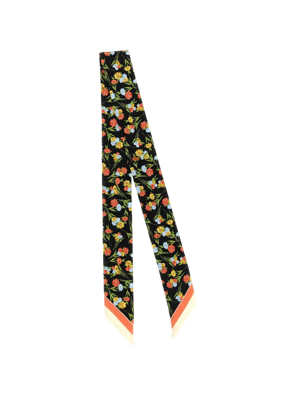 Valentino Garavani Apr&egrave;s l'hiver-Garofani print bandeau - Zwart