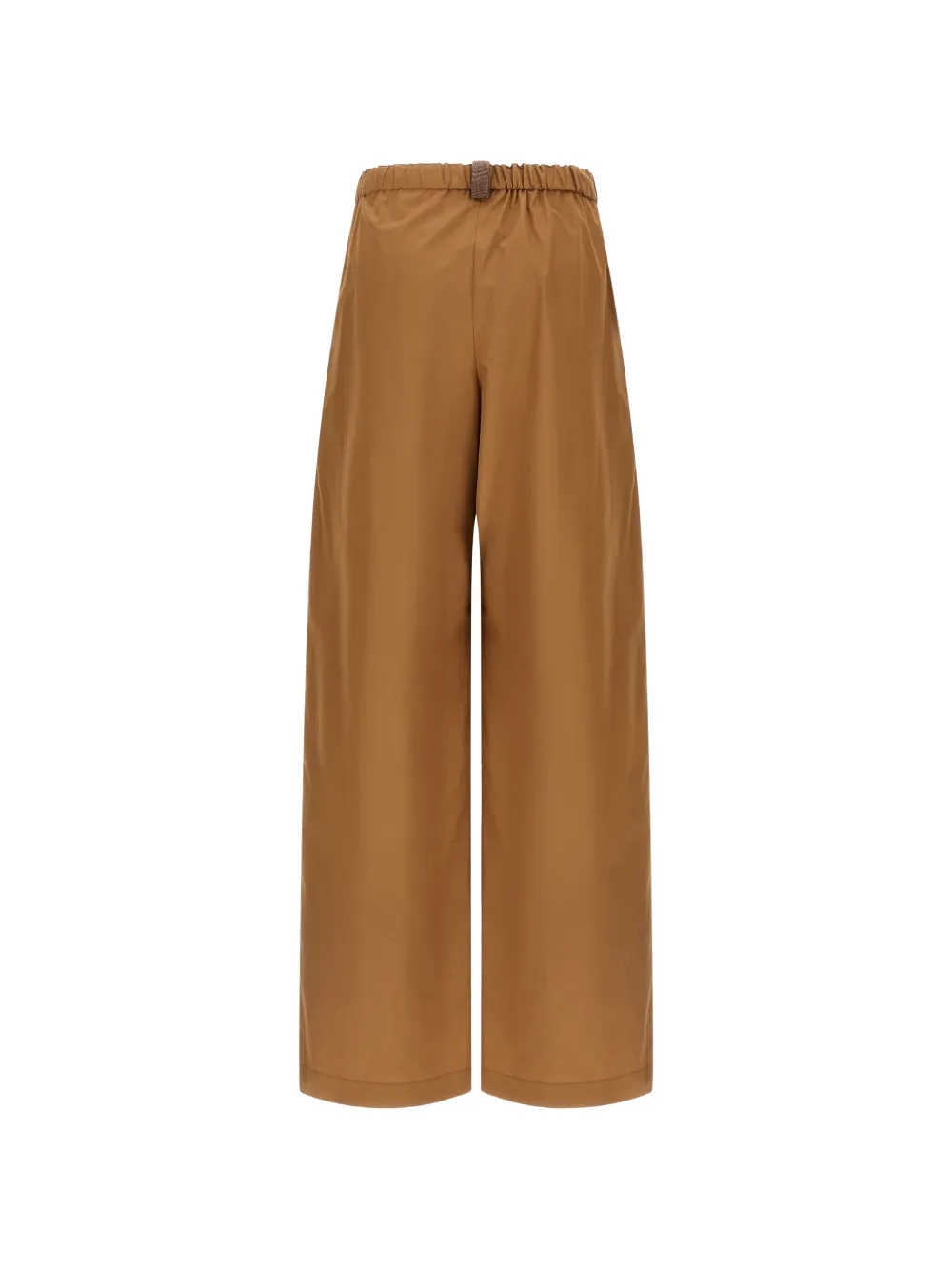 Fabiana Filippi elastic-waistband trousers - Bruin
