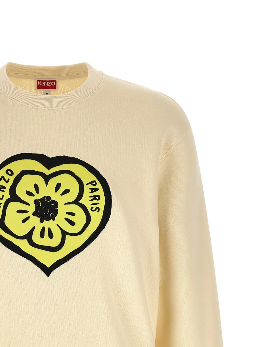 Kenzo Sweater met logopatch Beige
