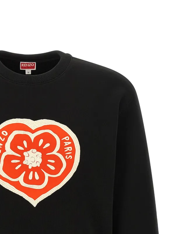 Kenzo Boke Heart スウェットシャツ | ブラック | FARFETCH JP