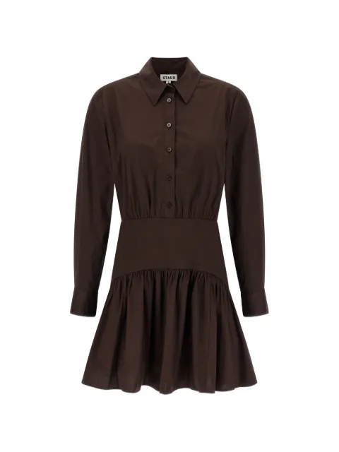 STAUD vestido midi Rocco