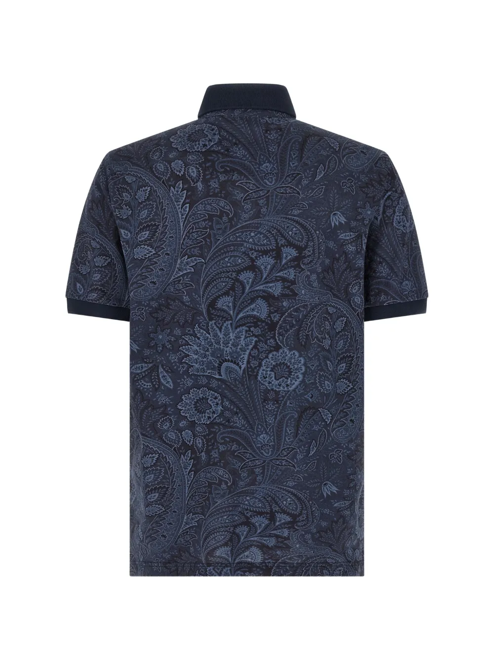 ETRO arnica paisley pegaso polo shirt - Blauw