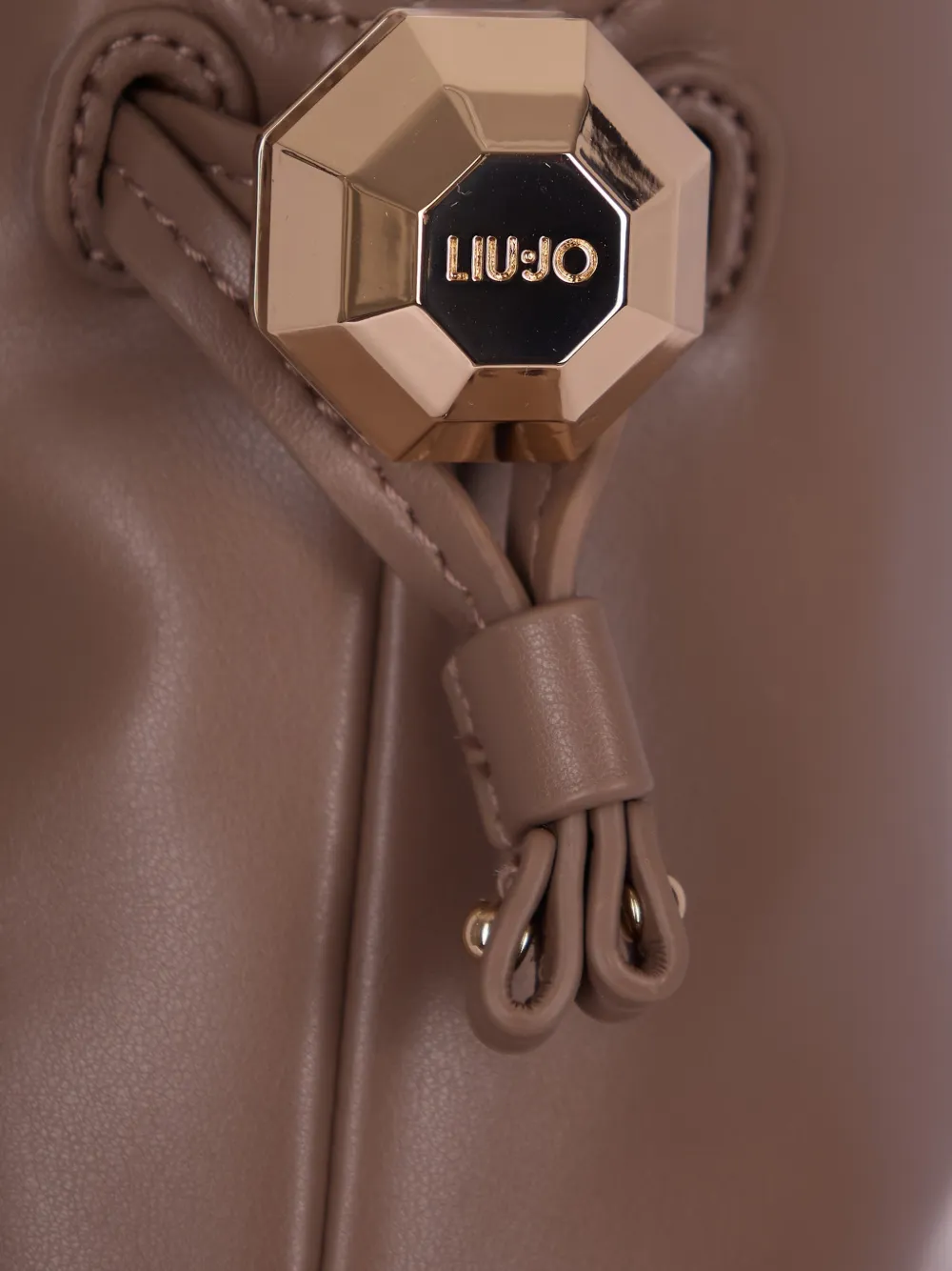  Liu Jo Drawstring Shoulder Bag - Brown 