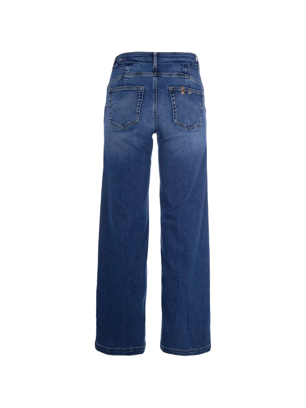  Liu Jo Five-pockets Belted Jeans - Blue 