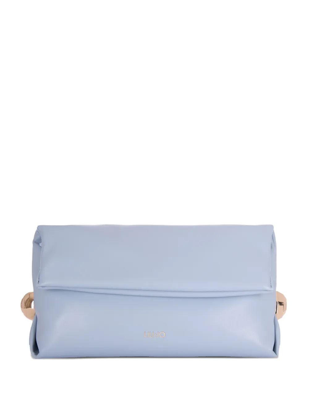 LIU JO hardware clutch bag - Blu