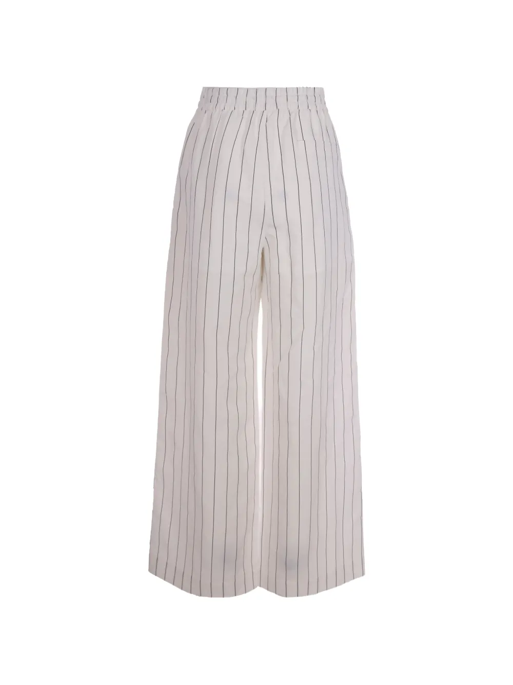 LIU JO striped drawstring trousers - Wit