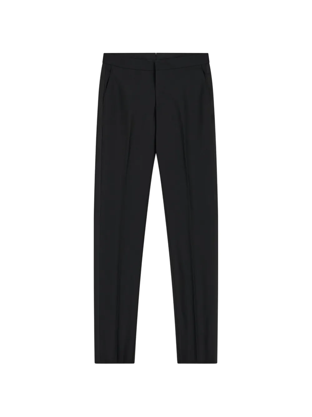 Boggi Milano Stretch wollen pantalon Zwart